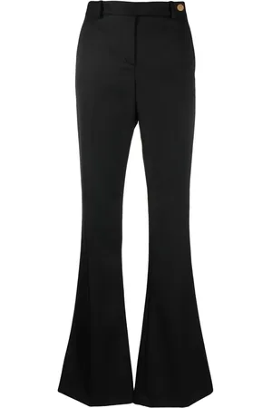 VERSACE High-waisted flared trousers