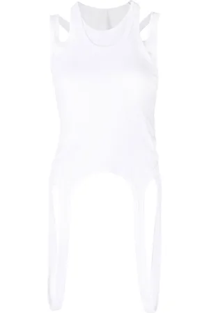 DION LEE Double-loop detail tank top
