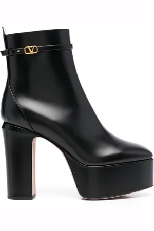 VALENTINO GARAVANI Logo-buckle 125mm boots