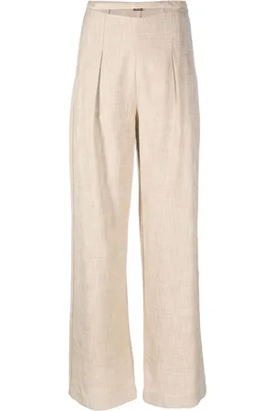 Cult Gaia Cut-out wide-leg trousers