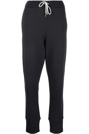 Jil Sander Logo-embroidered drawstring trousers