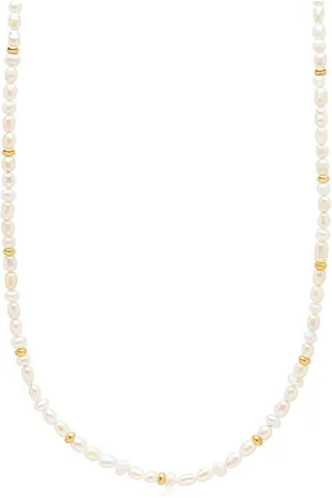 Nialaya Mini pearl necklace