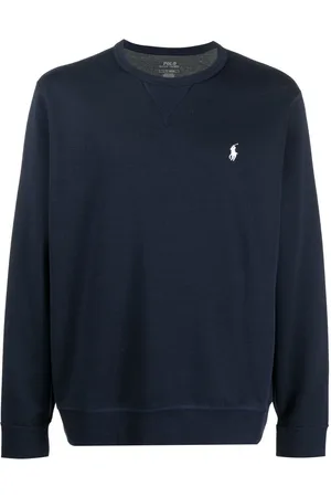 Ralph Lauren Embroidered-logo crew neck jumper