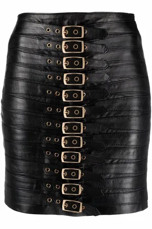 Manokhi Buckle-detail mini skirt