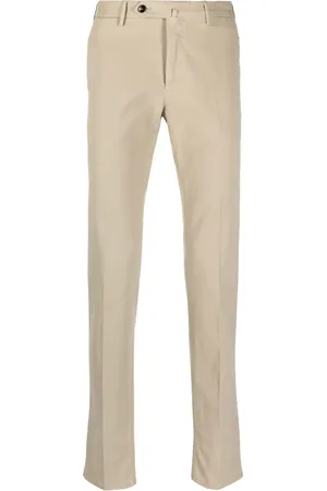 PT Torino Mid-rise tapered chinos