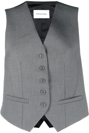 The Frankie Shop Gelso tailored waistcoat