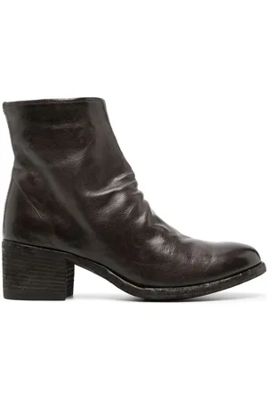 Officine creative Denner block-heel leather boots