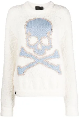 Philipp Plein Skull&Bones knitted jumper
