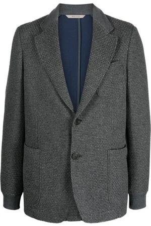 CANALI Single-breasted fitted blazer