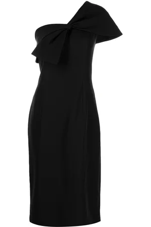 Sachin & Babi Sandra bow-embellished midi dress