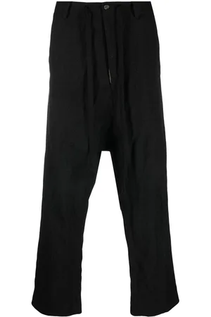 UMA WANG Drop crotch trousers