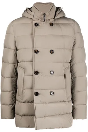 MOORER Long-sleeve padded down jacket