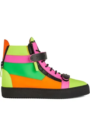 Giuseppe Zanotti Coby colour-block high-top sneakers