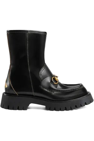 Gucci Horsebit-embellished ankle boots