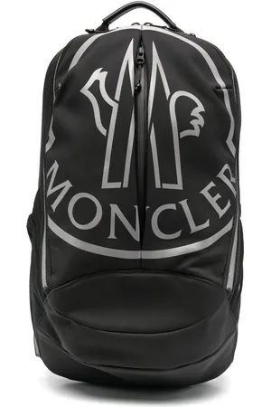 Moncler Logo-print leather backpack