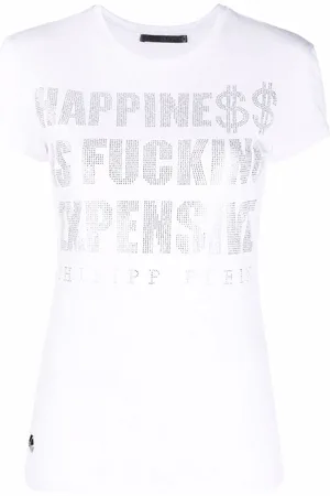 Philipp Plein Crystal-embellished T-shirt