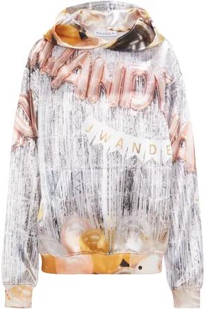 J.W.Anderson Logo-print long-sleeve hoodie