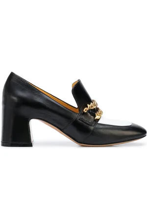 Madison.Maison Perla block heel loafers