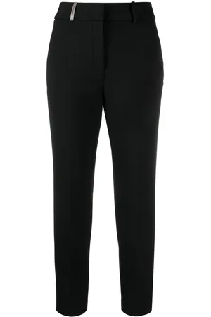 PESERICO SIGN Cropped tailored trousers