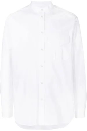 Jil Sander Stand-collar cotton shirt