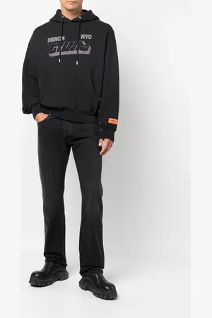 Heron Preston Graphic-print jersey hoodie