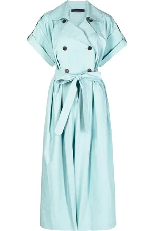 JUUN.J Double-breasted trench jumpsuit