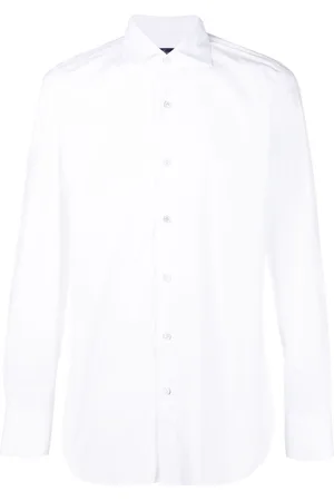 Finamore Slim fit long-sleeved shirt