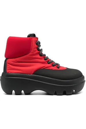 Proenza Schouler Colour-block lace-up boots