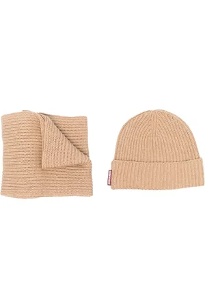 Dsquared2 Knitted beanie hat and scarf set