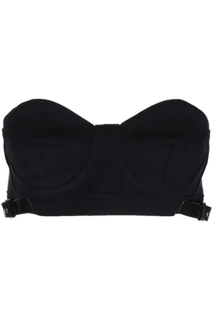 Rokh Belt-strap detailed cropped top