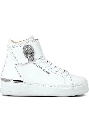 Philipp Plein Crystal-skull high-top sneakers