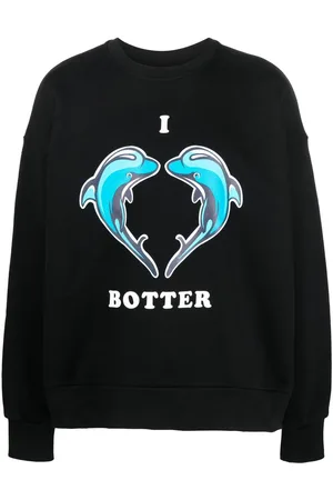 Botter Graphic-print crew neck sweatshirt