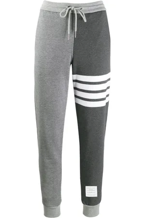 Thom Browne 4-Bar loopback track pants