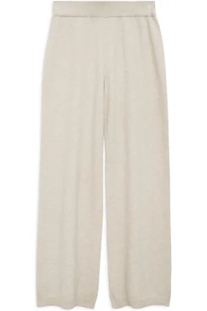ANINE BING Stretch-fit wide-leg trousers