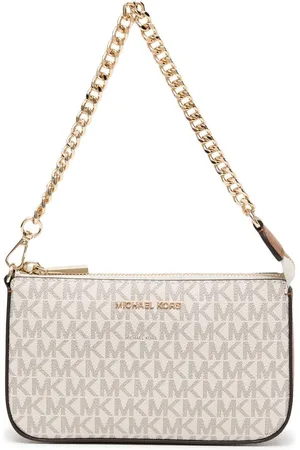 Michael Kors Jet Set leather pouchette
