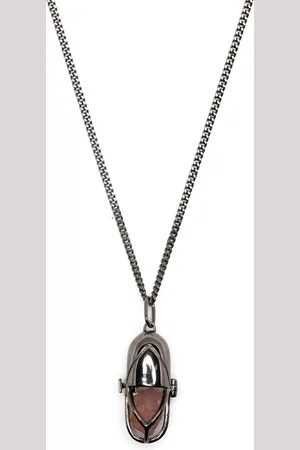 CAPSULE ELEVEN Capsule crystal-pendant necklace