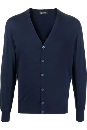COLOMBO Button-down knit cardigan