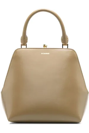 Jil Sander Logo-stamp tote bag