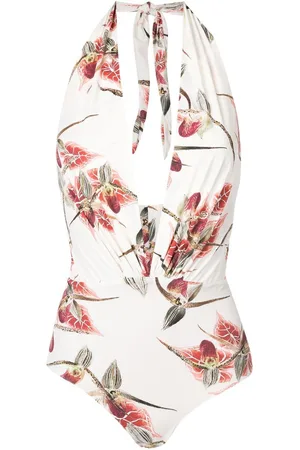 CLUBE BOSSA Deneuve floral-print swimsuit