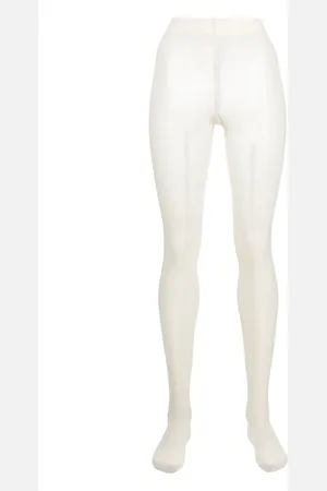 Durazzi Milano Frayed-detail silk tights