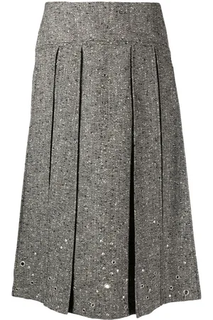 Durazzi Milano Pleated mid-length skirt