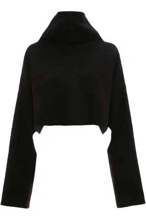 J.W.Anderson Cut-out oversized cropped jumper