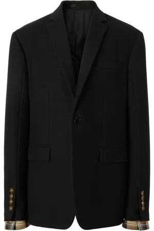 Burberry Single-breasted tailored jacket