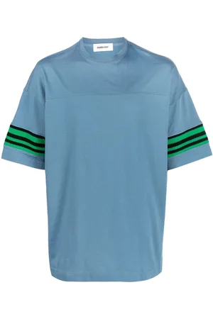 AMBUSH Logo-patch stripe detail T-shirt