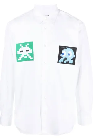 Comme des Garçons Graphic-print long-sleeve shirt