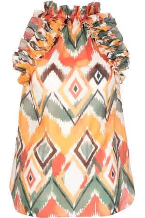 Bambah Argentina geometric sleeveless top