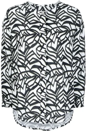 Bambah Geometric-print Cairo shirt