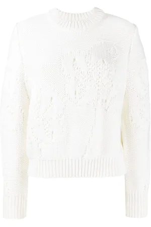 Cecilie Bahnsen Open-knit virgin wool jumper