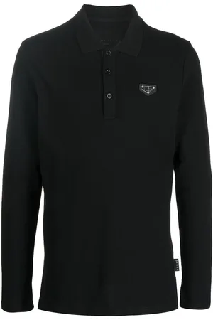 Philipp Plein Logo-plaque polo shirt