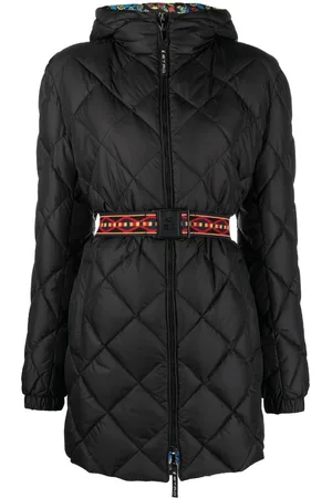 Etro Diamond quilted parka